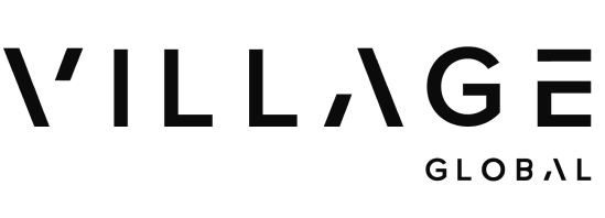 Logos of companies backing Vaya Technologies: Village Global